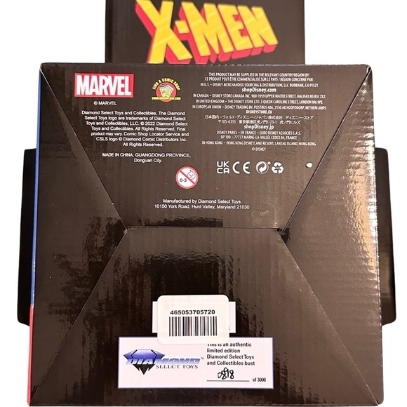 Disney Marvel X-MEN THE BEAST RESIN BUST Limited Edition No.  898 of 3000. - Picture 10 of 16